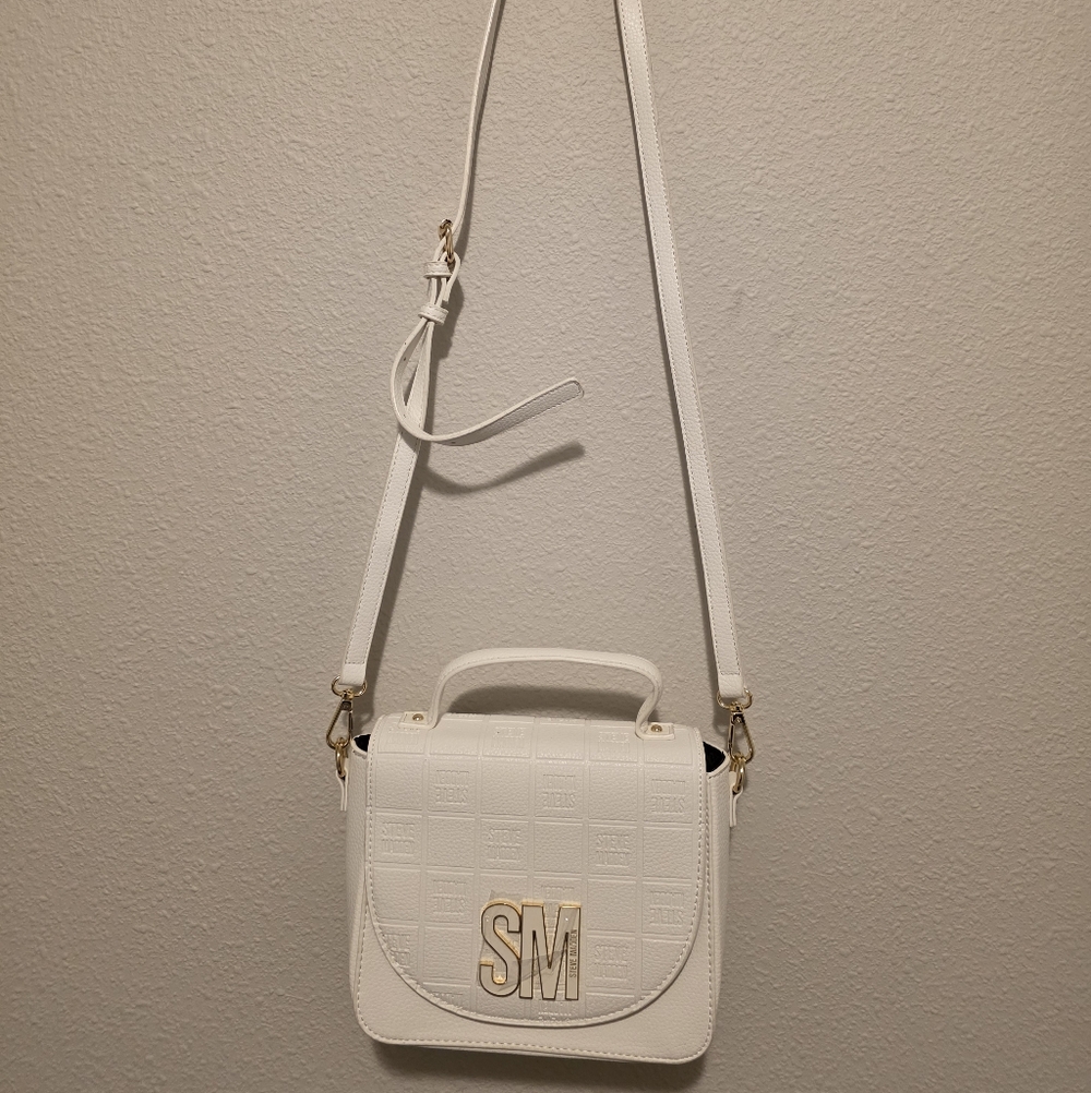 Steve Madden Elegant White Handbag